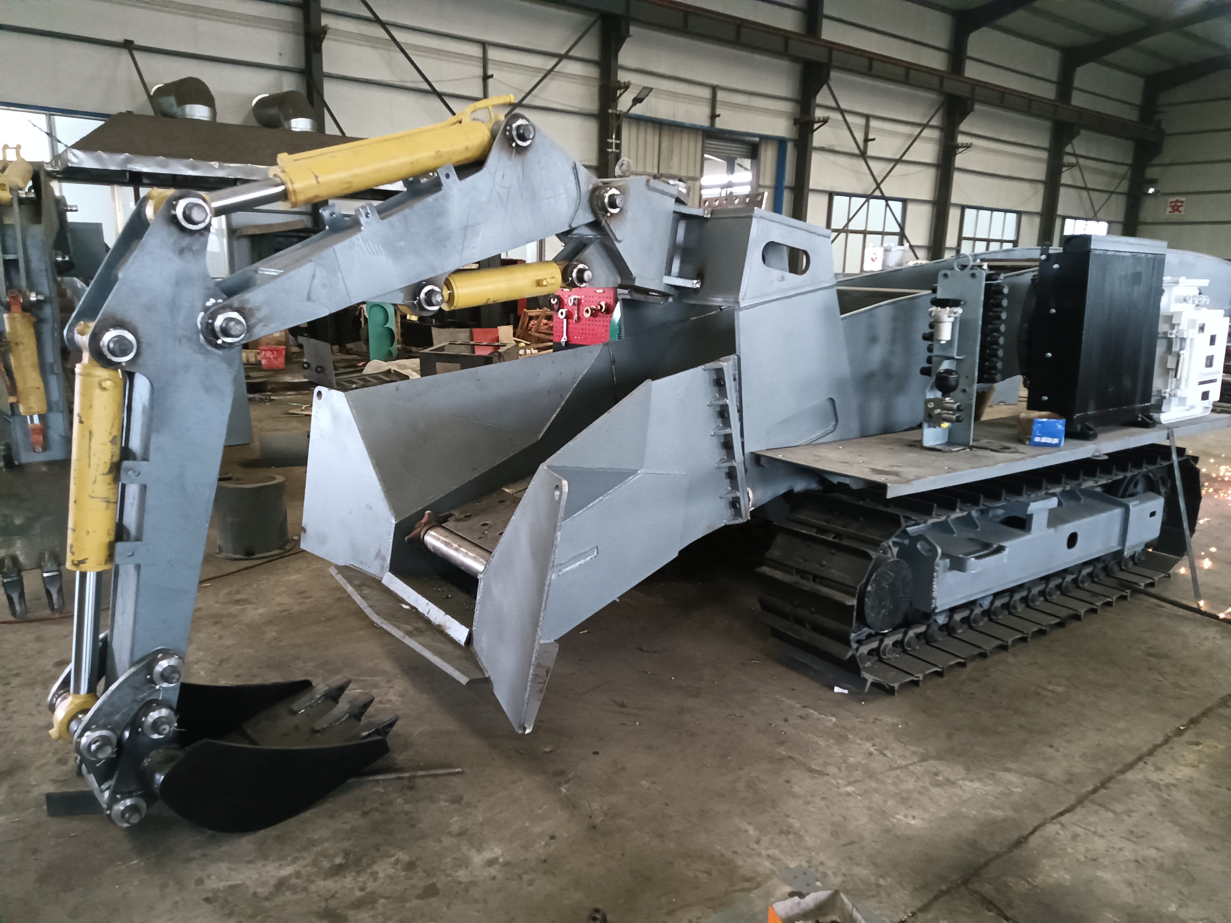 ZWY-120/55L履帶式扒渣機